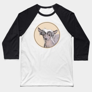 Chinese Crested (Hairless) Baseball T-Shirt